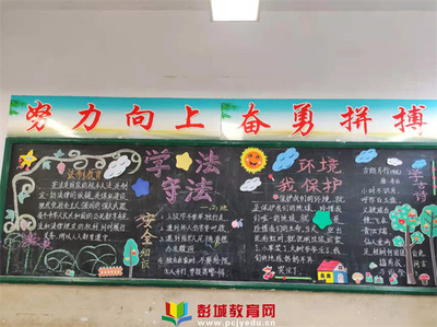 【新教育&middot;完美教室】棠張實小瑯溪校區開展黑板報評比活動